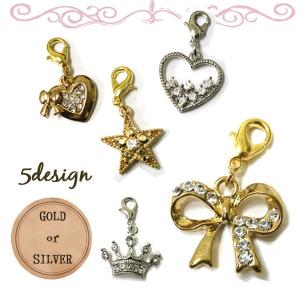 チャーム アクセサリーパーツ ファスナーチャー...の詳細画像1