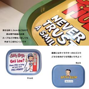 トレイ お盆 ティン スクエア型 ベティちゃん...の詳細画像4