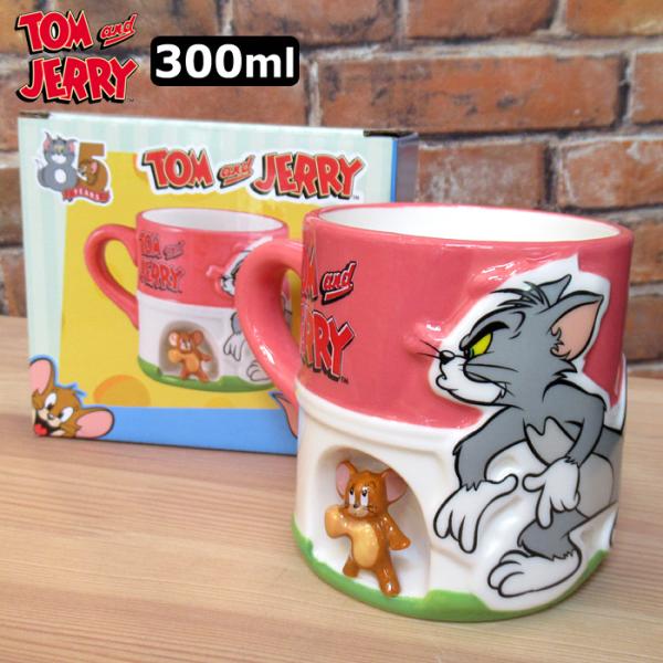マグカップ おしゃれ キャラクター トムとジェリー マグ コップ 300ml かわいい プレゼント ...