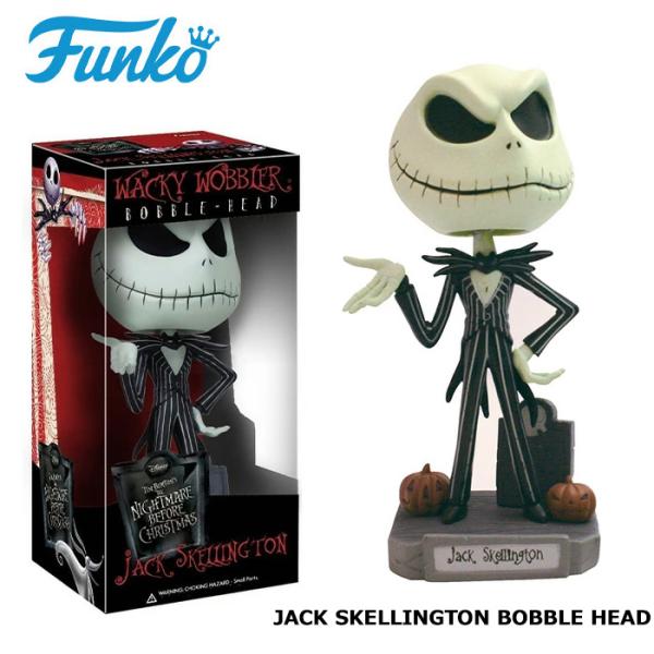 FUNKO ボビングヘッド ジャックスケリントン BOBBLE HEAD 首振り人形 WACKY W...