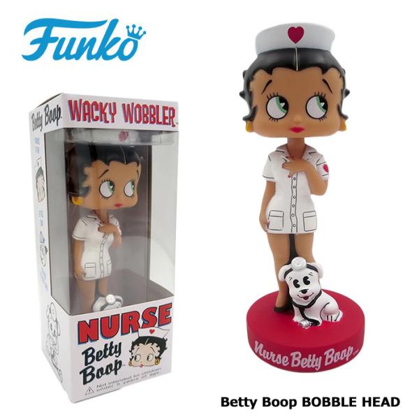FUNKO ボビングヘッド ベティちゃん ナース BOBBLE HEAD 首振り人形 WACKY W...