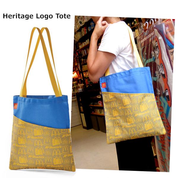 マクドナルド オフィシャルグッズ トートバッグ かばん サブバッグ 通勤 通学 プレゼント アメリカ...