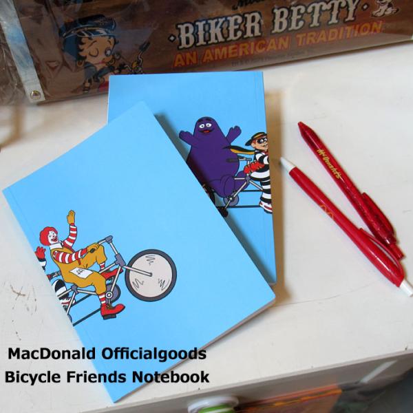 マクドナルド オフィシャルグッズ ノート 手帳 グリッド B6 70ページ プレゼント アメリカン雑...