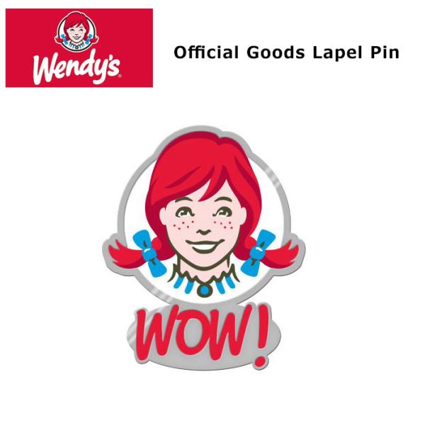 Wendy's オフィシャルグッズ ピン ラペルピン Cameo Wow ピンバッジ プレゼント コ...