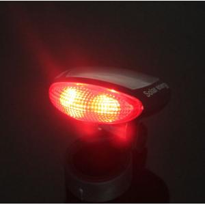 LED充電 ソーラー テールランプ レッド 自転車 サイクリング