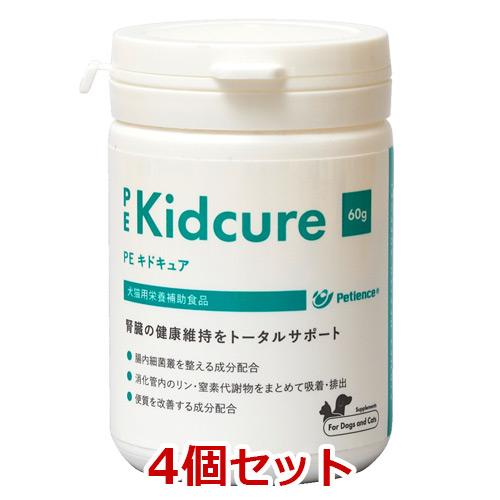 【あすつく】【４個セット】【PE キドキュア 60g ×４個】【犬猫用】【P（リン）吸着】【QIX】...