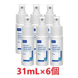 【あすつく】【６個セット】【コルタバンス 31mL 犬用 ×６個】【使用期限：2027年1月31日】【動物用医薬品】外用副腎皮質ホルモン剤 [皮膚病治療薬]