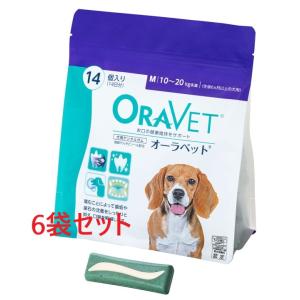 ORAVET オーラベットXS 5袋 犬　ドッグフード　ガム　おやつ　デンタル 日本全薬 【あすつく】『オーラベット XS パウチ (14個入) ×1個