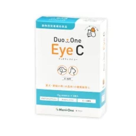 【Duo One Eye C デュオワン アイ シー (15ｇ×3袋入り)×１個】犬猫【水色】【メニ...