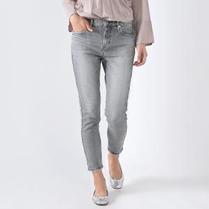 【ネット限定SSセール30％OFF】再入荷upper hights〔アッパーハイツ〕139219-STLTHE STELLA/ガールフレンドストレッチダメージデニムパンツ(STEEL)【☆】