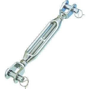 水本 ステンレス 枠式ターンバックル 両端ジョー 呼び5mm : 道具屋.com