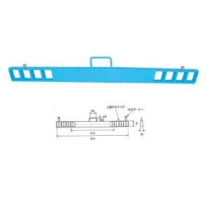 スリーエッチ　パレットツール1.5TON　強力固定金具2本組｜道具屋.com