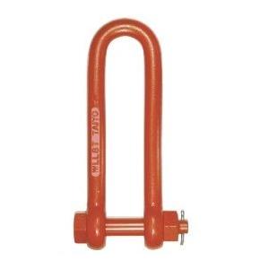 コンドー 強力合体長シャックル 脱落防止 使用荷重8.0T : 道具屋.com