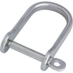 水本 ステンレス ビッグ半丸シャックル 長さ42.0mm 内幅25.0mm
