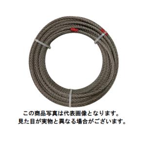 8SQメッセンジャーワイヤー200m・亜鉛メッキ鋼より線 JIS規格品 1種A級