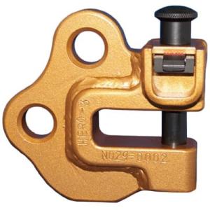 Hクランプ 日本クランプ(株) 横つり穴吊具 HRX-3 (3トン・有効板厚0-66mm) : 清水