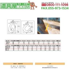 スリーエッチ ファンドリーフック ラッチ無し ...の詳細画像1