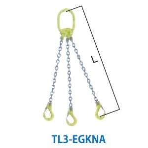 マーテック　三本吊りセット　チェーンスリング　使用荷重2.8t　TL3-EGKNA6｜道具屋.com