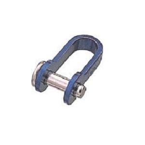水本　ステンレス　リベット式シャックル　ブルー　呼び4mm