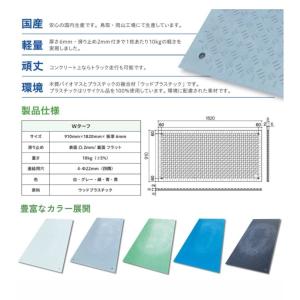 ウッドプラスチック イベント用樹脂製敷板 Wタ...の詳細画像1