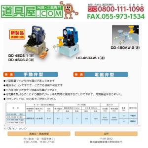 ダイキ 電磁弁型 小型電動油圧ポンプ1連式の詳細画像1