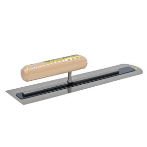 忠 ハイパー鏝 土間型先丸0.4mm (0.4mm×360mm) : 左官ツールの