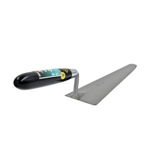 忠 本焼 一発のせ ブロック鏝 左 (240mm) : 左官ツールのプロショップ
