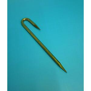 ロープ止杭 クロメートメッキ Φ6×150mmの商品画像