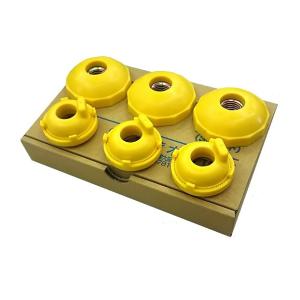 マンホール鉄蓋調整アタッチメント　M16ボルトタイプ　人孔鉄蓋　フレームホルダー　荒木製作所　