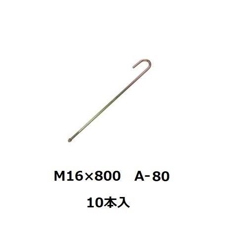 アンカーボルト　A-80　M16×800　10本入