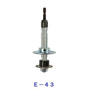 EFFORT　インナーカッター　E-43型　カッター径43mm　インパクトドライバー・ディスクグラインダー兼用　カワシマ盛工　｜douguhiroba