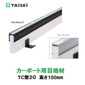 成形伸縮目地材　カーポート用エキスパンタイ　TC型20　H100　1.5ｍ　タイセイ