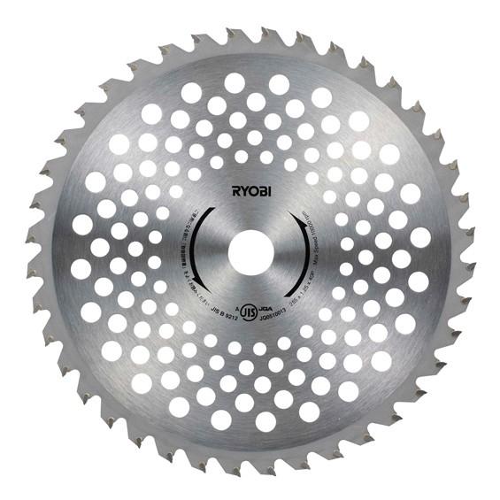 京セラ(リョービ)　刈払刃　軽量チップソー　4901727　255mm×20mm　刃数40