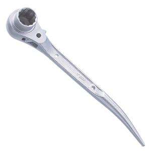 TOP  トップ 逆シノ曲がりショートラチェットレンチ RG-17X21S