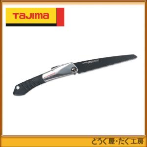 Tajima タジマ 鋸 アルミニスト折込 厚刃フッ素ブラック240 ALOR