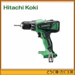 HiKOKI(旧 日立工機)　14.4V　コードレス振動ドライバドリル　DV 14DBEL（NN）（本体のみ）｜douguya-dug