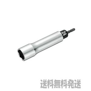 トップ工業 EDS-24 電動ドリル用ソケット 対辺24mm 全長105mm 6角 日本