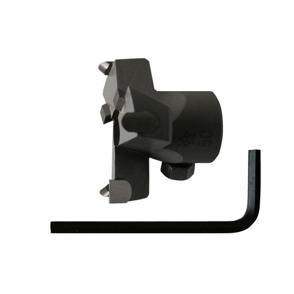 STAR-M スターエム　座掘錐 超硬座掘錐標準径　カッター  軸貫通式タイプ 50mm 28M-C...