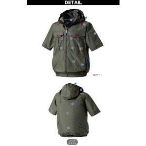 村上被服 HOOH 快適ウェア V1217 半...の詳細画像5