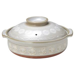 有田焼 土鍋 超特大 安楽窯ツル付 11号 33cm : 台所の道具屋筋 - 通販