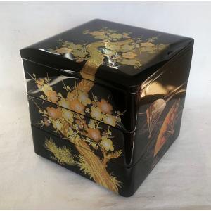 木製 重箱 おせち 漆塗 小判型 二段重 ノミ目9寸27cm 線古代朱 弁当箱 国産 木製 重箱 本漆塗 小判型 二段重 ノミ目 9寸 27cm 線古代朱 香川