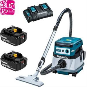 マキタ（makita） 充電式背負クリーナー VC261DZ 6.0Ah バッテリ2個