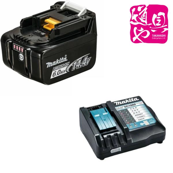 マキタ 電池 バッテリ BL1460B 充電器 DC18RF セット品