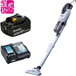 マキタ 18.0Ｖ充電式クリ-ナ- CL286FDZW 白 充電器DC18RF バッテ-BL1830B 特別セット品 CL286FDRFW同等品｜douguya