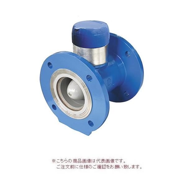 【直送品】 愛知時計電機 電磁式水道メーター SY100-KC (上水フランジ) 専用電文(MX35...