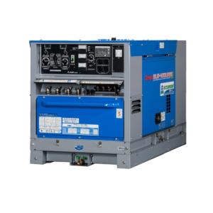 デンヨー 防音型ディーゼルエンジン溶接機 DLW-200×2LS (溶接発電兼用