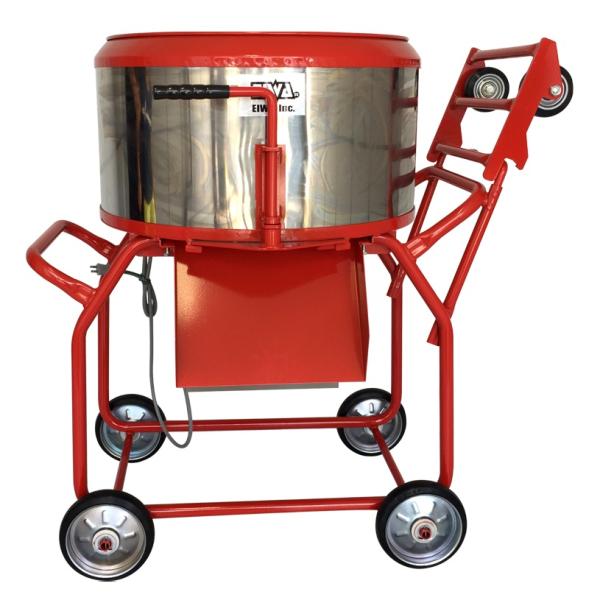 【直送品】 栄和 モルタルミキサー EMT-2.5HS 側ステン 【特大・送料別】