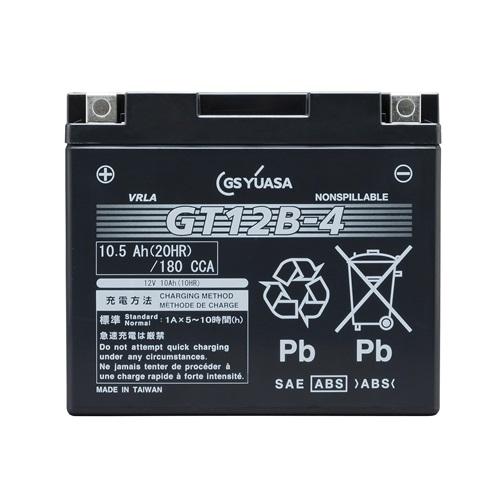 【直送品】 GSユアサ バッテリー バイク用 VRLA 制御弁式 液入・充電済み 12V GT12B...