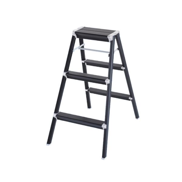 【直送品】 長谷川工業 ハセガワ 踏台 SK2.0-08BK (16527) ブラック 【大型】