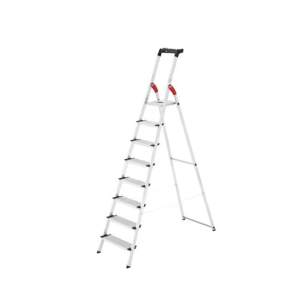 【直送品】 長谷川工業 ハセガワ 上枠付踏台 L80-8 (17777) 【大型】